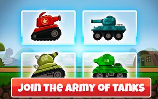 Poster Mini Tanks World War Hero Race