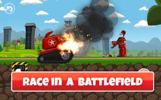 Mini Tanks World War Hero Race syot layar 3