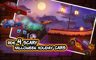 Halloween Cars: Monster Race स्क्रीनशॉट 1