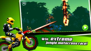 Jungle Motocross Extreme Racing ภาพหน้าจอ 2