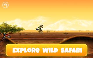 Safari Motocross Racing capture d'écran 1