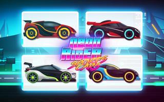 Poster Car Games: Neon Rider Drives Sport Cars