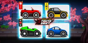 Ninja City Tokyo Drift: Clumsy Ninja Chasing Cars