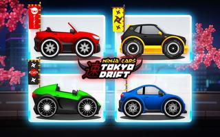 Ninja City Tokyo Drift: Clumsy Ninja Chasing Cars โปสเตอร์