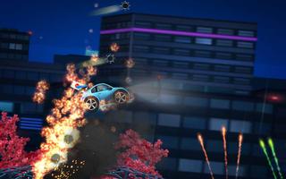 Ninja City Tokyo Drift: Clumsy Ninja Chasing Cars ภาพหน้าจอ 3