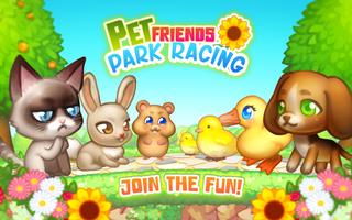 پوستر Pet Friends Park Racing