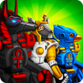 ”Robots Vs Zombies: Transform To Race And Fight