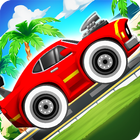 Sports Cars Kid Racing in Miami Daylight آئیکن