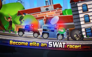 Elite SWAT Car Racing: Army Truck Driving Game capture d'écran 1