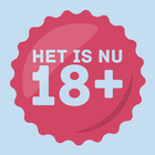 Het is nu 18+ आइकन