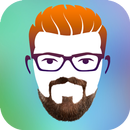 اللحية الشارب ملصقات محرر الصو APK