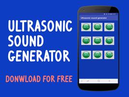 Ultrasonic sound generator poster