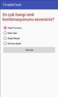 Tirreklik Testi Ekran Görüntüsü 1