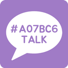 #A07BC6 TALK icono