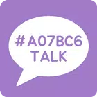 #A07BC6 TALK icône