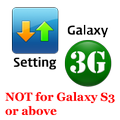 Galaxy 3G/4G Setting (ON/OFF)
