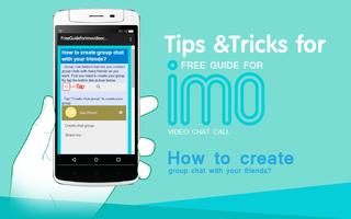 imo guide Free Video Chat Call poster