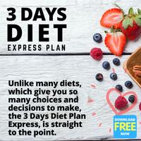 3 Day Diet Express Plan - Diet imagem de tela 2