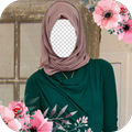 Hijab Flower Fashion Photo Frames