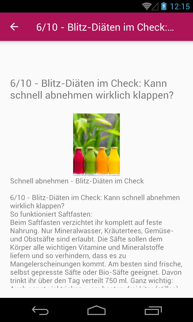 wie kann ich am einfachsten schnell abnehmen