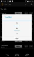 Tips calc Split Tip Calculator screenshot 1