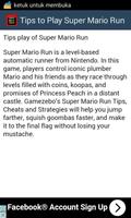 Tips Guide of Super Mario Run تصوير الشاشة 3