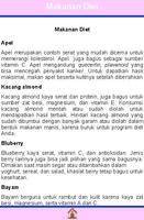 2 Schermata Tips dan menu Diet