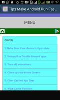 Tips to Make Android Run Fast capture d'écran 1