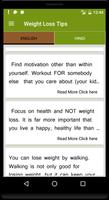 Weight Loss Tips screenshot 2