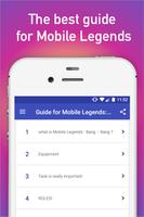 Guide for Mobile Legends: Bang poster