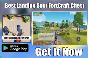 Tips FortCraft : Best Landing Spot Chest Ekran Görüntüsü 1