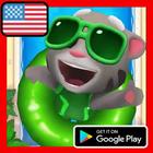 New Talking Tom Pool Party Guide icône