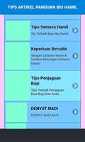 Buku Panduan Tips Ibu Hamil Sehat dan Benar ポスター