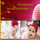 آیکون‌ Tips program anak perempuan