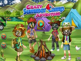 Crazy Summer Camp Adventure Affiche