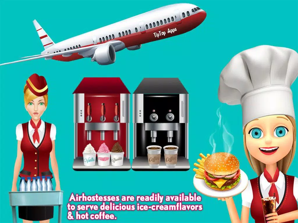 Avião Cozinha Comida febre culinária jogos::Appstore for  Android