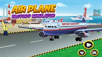 Airplane Builder Factory Games Affiche