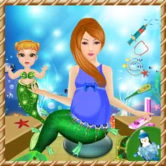 download Mermaid Newborn Baby Caring APK