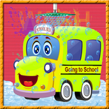 School Bus Wash Salon Spa