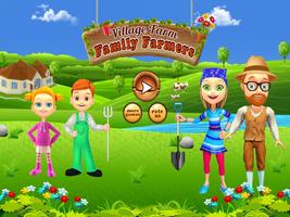 Village Farm Family Farmers Affiche