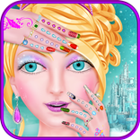 Fashion Girl Nail Art Design