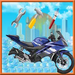 Motorcycle wash salon & repair APK download