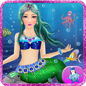 Princess Salon Mermaid Makeup icon