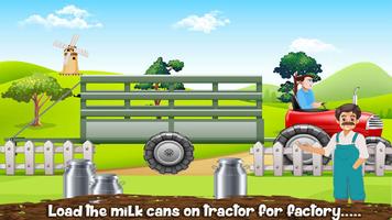 Milk Factory Farm Cooking Game capture d'écran 3