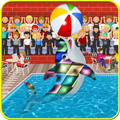 kids Pool Party &amp; Dolphin Show icon