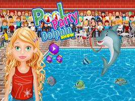 kids Pool Party & Dolphin Show Affiche