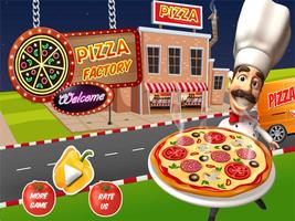 Pizza Fabrik Hersteller Plakat
