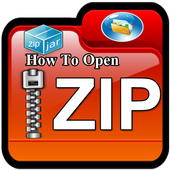 How to open zip files on android icon