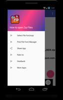How to open zip files on android تصوير الشاشة 1
