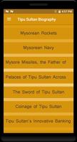 Tipu Sultan Biography capture d'écran 1